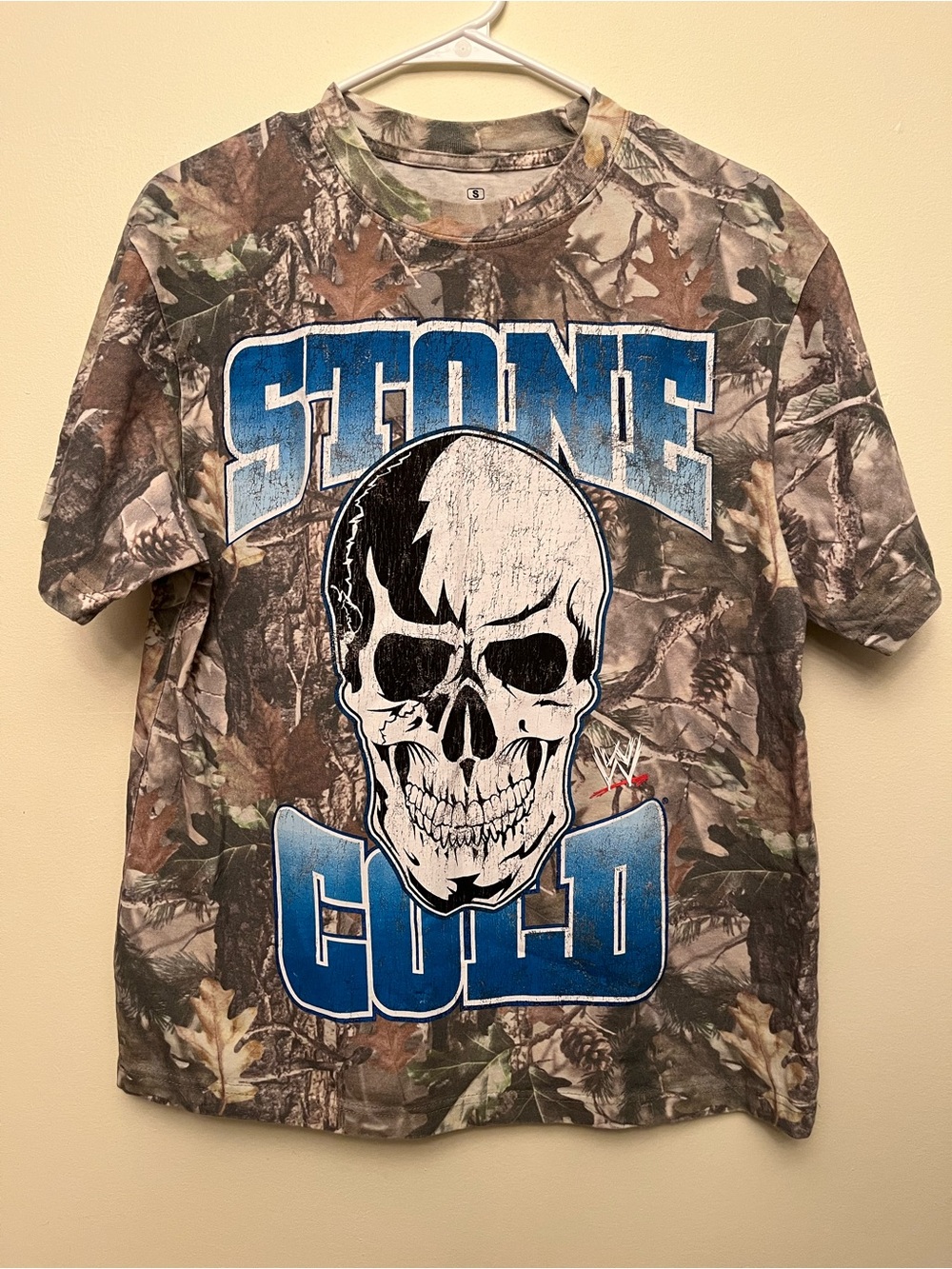 Camouflage 'Stone Cold' WWE Graphic Tee